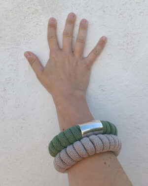 Pulsera de macramé Worm Maxi