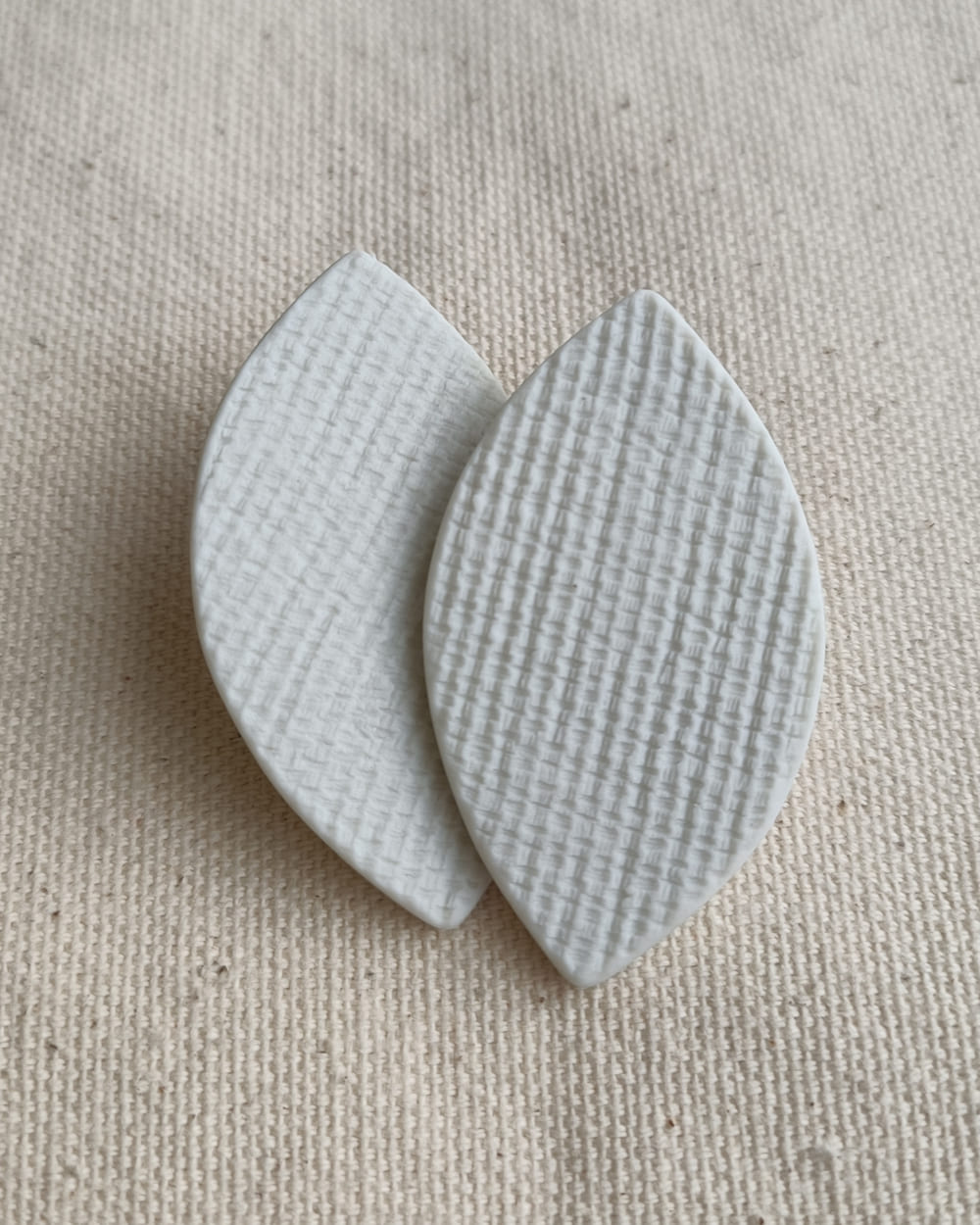 Pendientes de porcelana Hoja - Imagen 3